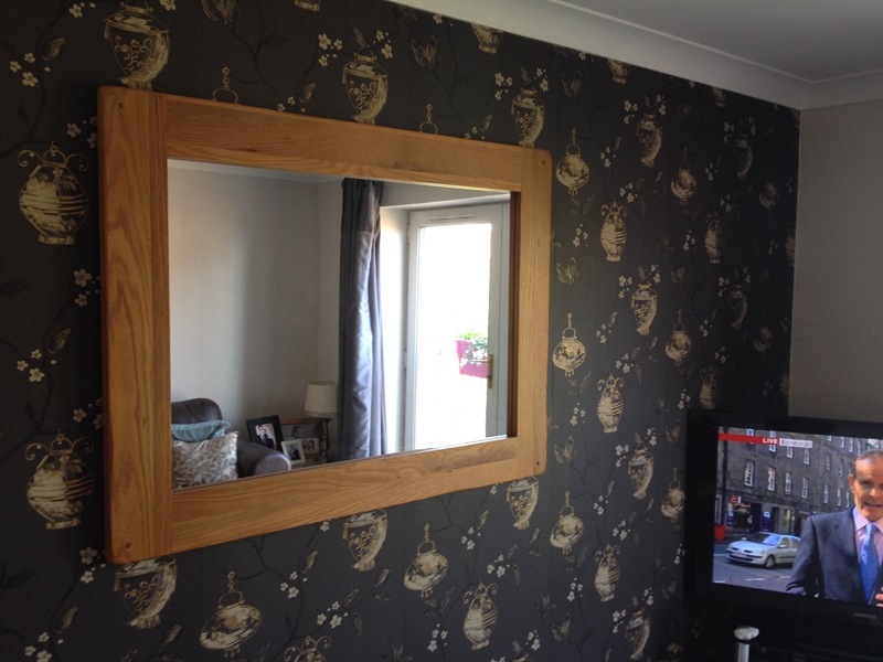 Cottage Oak Wall Mirror The Cotswold Company