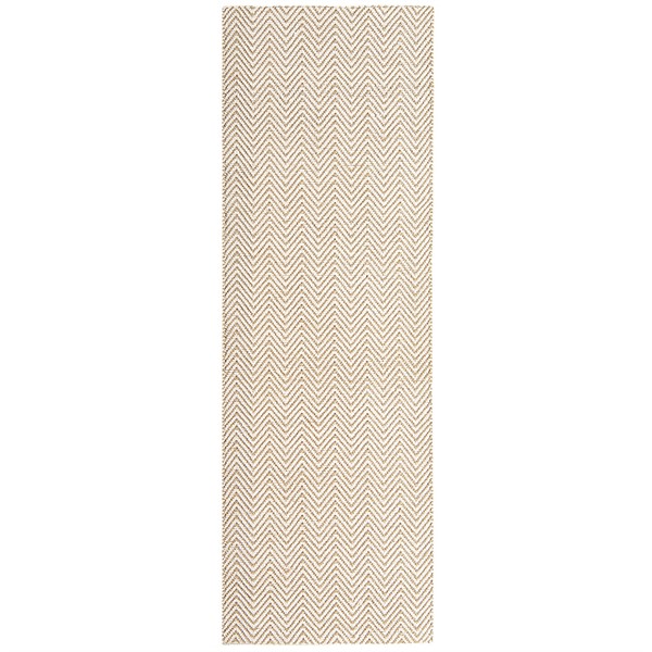 Ives Chevron Carpet Runner 66x200cm - The Cotswold Company