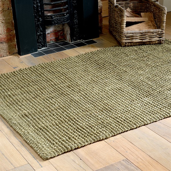 Turkdean Olive Green Rug 120x170cm The Cotswold Company