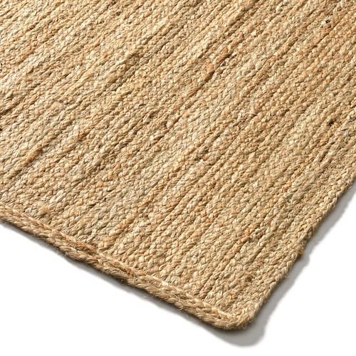 Jute Braided Rectangular Rug Natural 120x170cm