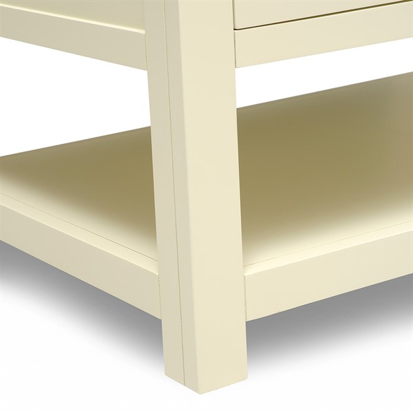 Sussex Cotswold Cream Coffee Table With Drawers - The Cotswold Company