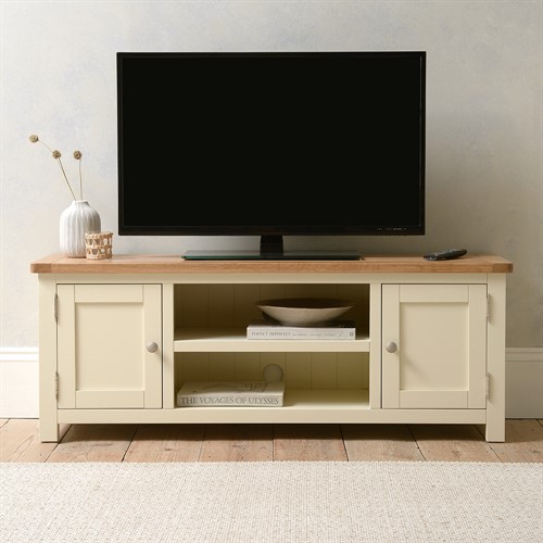 Sussex Cotswold Cream Mid Size TV stand up to 55"