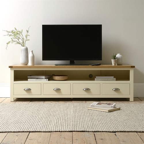Sussex Cotswold Cream Extra large TV stand up to 75"