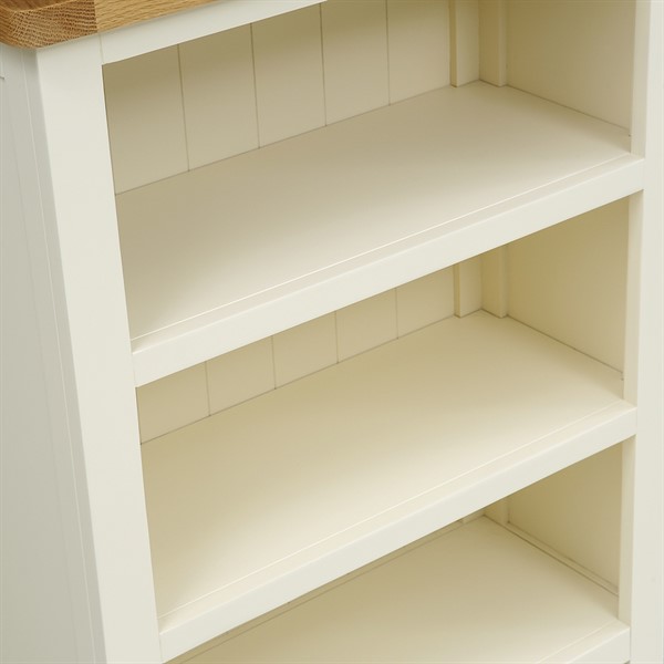 Sussex Cotswold Cream Small Bookcase The Cotswold Company