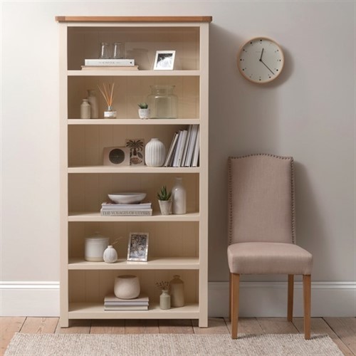Sussex Cotswold Cream Large Bookcase
