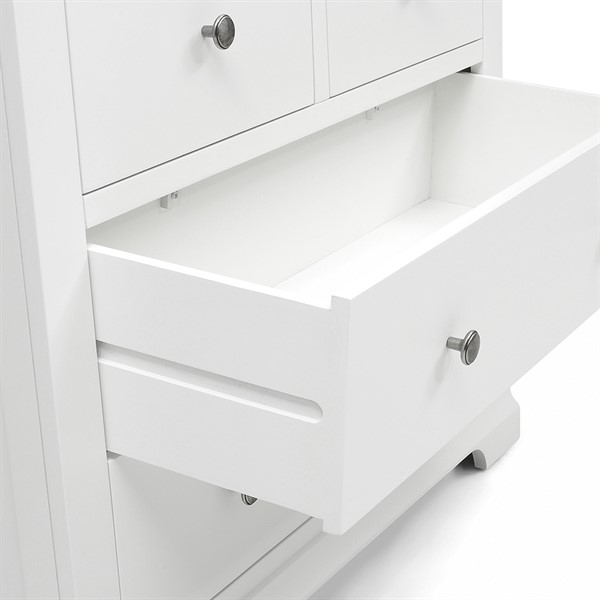 Chantilly Warm White 7 Drawer Chest - The Cotswold Company