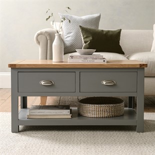 Sussex Storm Grey Coffee Table