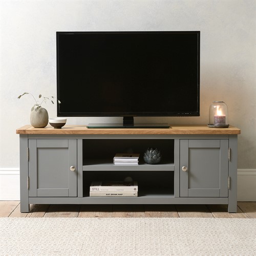 Sussex Storm Grey Mid Size TV Stand up to 55"