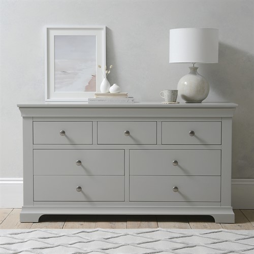 Chantilly Pebble Grey 3 Over 4 Chest