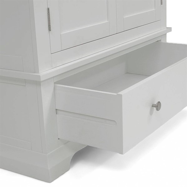 Chantilly Pebble Grey Double Wardrobe Bedroom Set The Cotswold Company