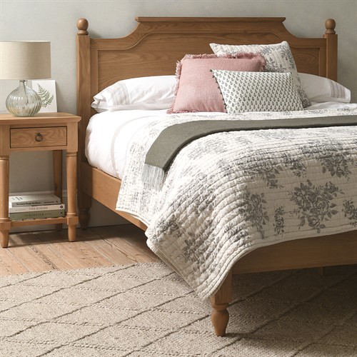 Elkstone Mellow Oak Double Bed