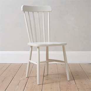 Elkstone Pale Grey Spindleback Chair