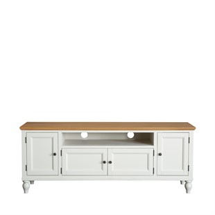 Elkstone Pale Grey Large TV  Stand