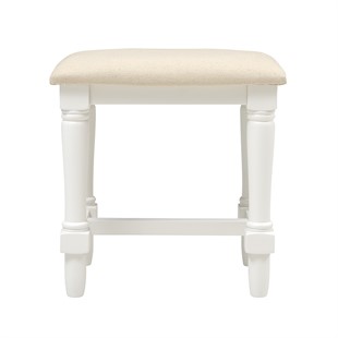 Elkstone Painted Parchment Dressing Stool