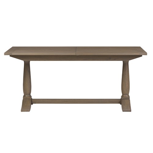 Elkstone Smoked Oak 6-8 Seater Extending Dining Table