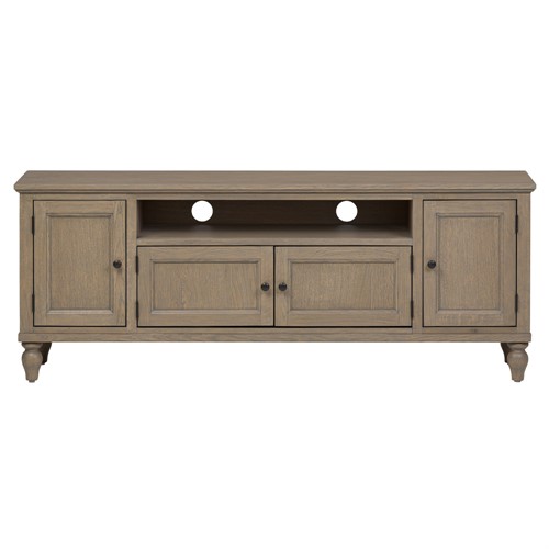 Elkstone Smoked Oak Low Wide TV Unit 65"