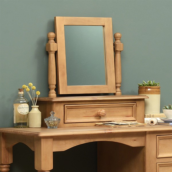 Hamilton Pine Dressing Table Mirror The Cotswold Company