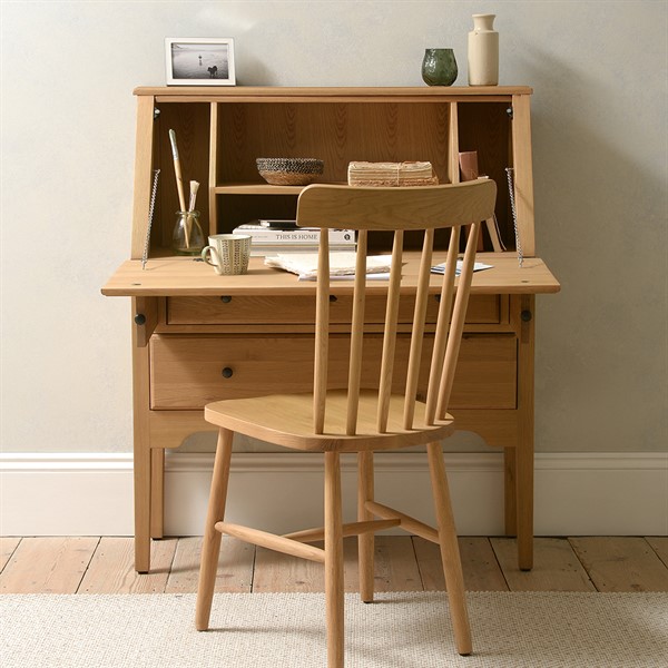 oak bureau desk