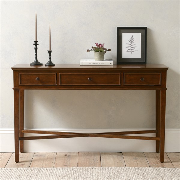 Kingham Cherry Large Console Table The Cotswold Company