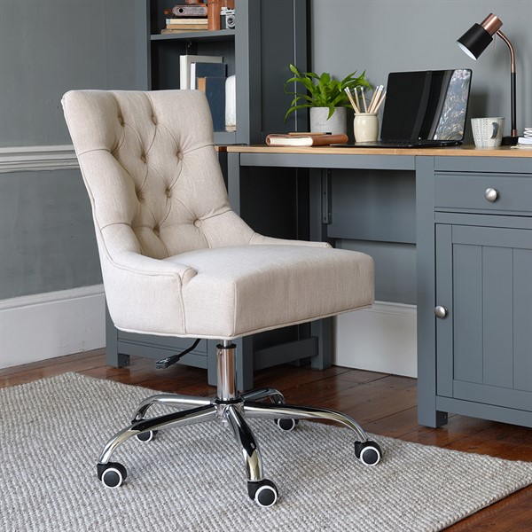 office chair linen