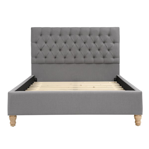 Evesham 6ft Super King Bed Granite Linen The Cotswold Company