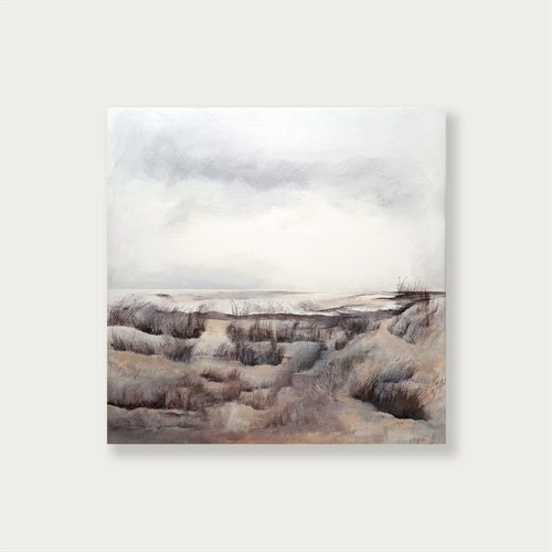 Harriet Peachey Winter Dunes Canvas 90x90cm