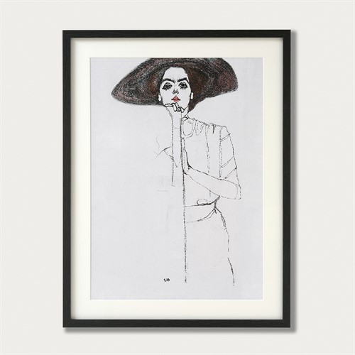 Portrait of a Woman, Egon Schiele