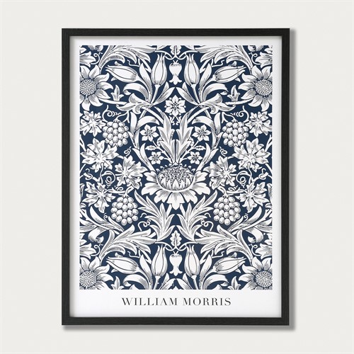 Textiles Exhibition Poster, William Morris