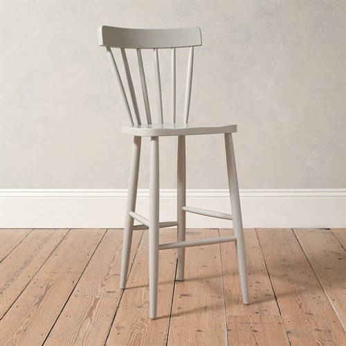 Spindleback Bar Stool - Dove Grey