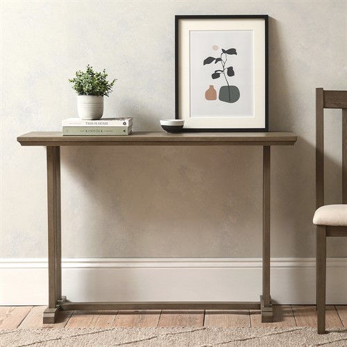 Notgrove Weathered Oak Console Table