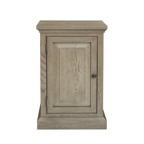 Notgrove Weathered Oak Side Table Cupboard