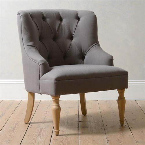 Asthall Upholstered Bedroom Chair - Ash