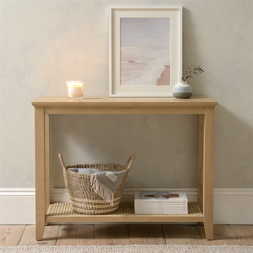Ramsden Rattan Console Table