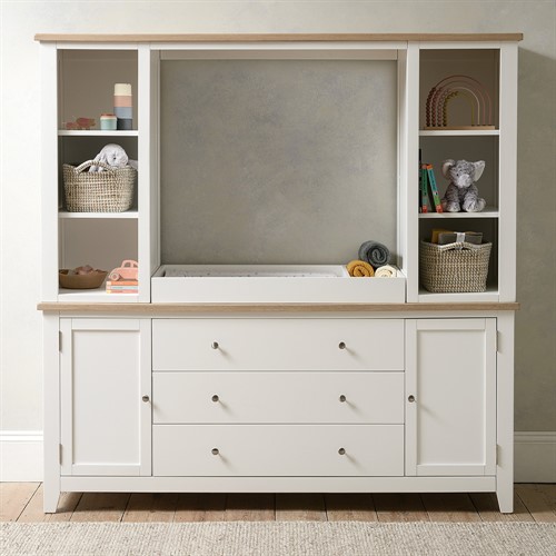 Chester Pure White Grand Changing Dresser