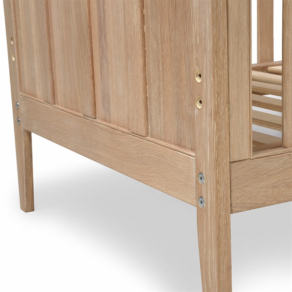 Chester Pure White & Oak 2 Piece Nursery Furniture Set