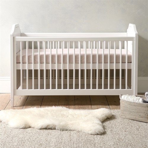 Pensham Pure White Deluxe Cot Bed