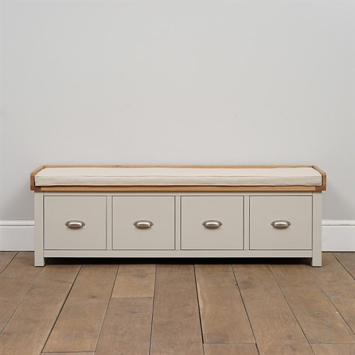 Sussex Stone 4 Drawer Shoe Bench