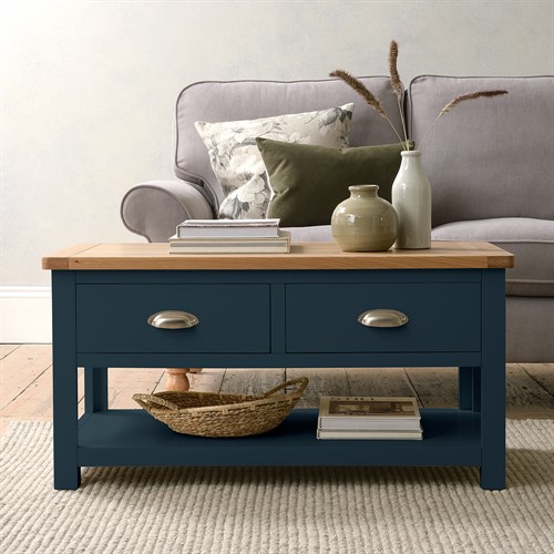 Sussex Midnight Blue Coffee Table