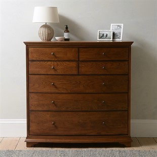 Winchcombe Dark Oak NEW 4 Over 3 Chest of Drawers