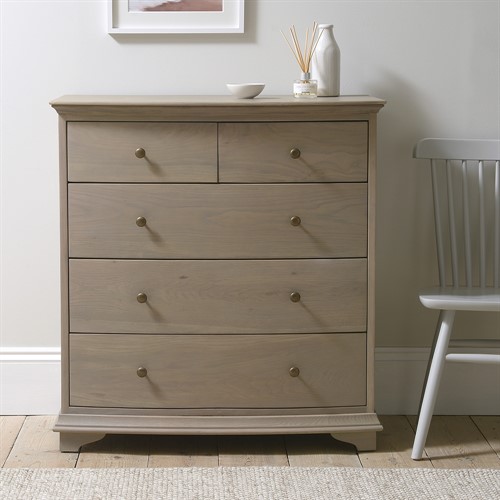 Winchcombe Smoked Oak 2+3 Chest of Drawers