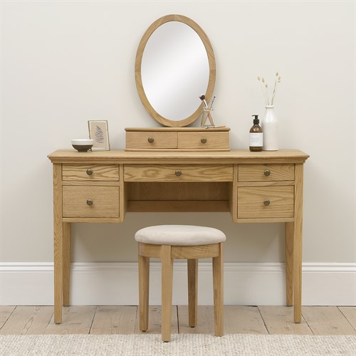 Winchcombe Oiled Oak Dressing Table