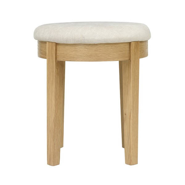 light oak dressing table stool