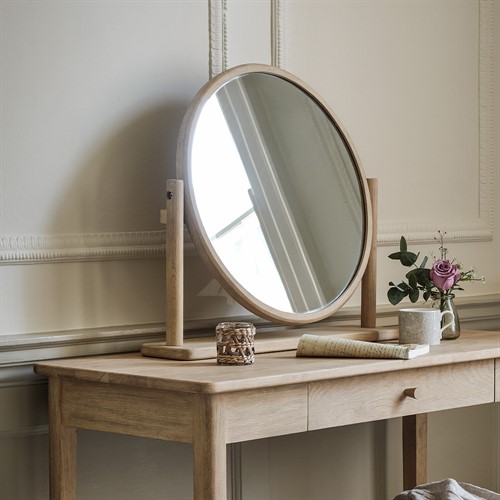 Berkeley Nordic Oak Dressing Table Mirror