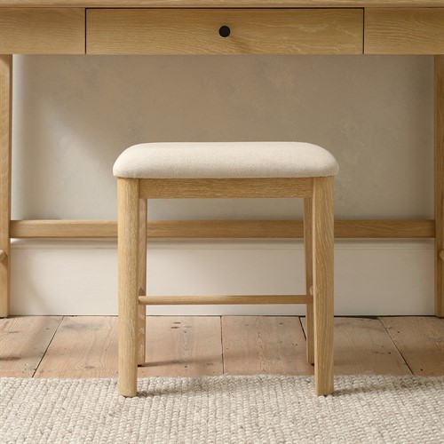 Berkeley Nordic Oak Dressing Table Stool