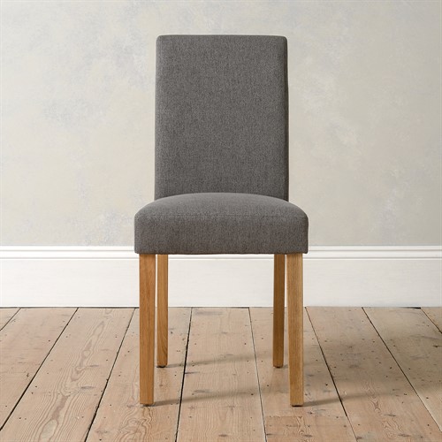 Iris Dining Chair Grey Felt