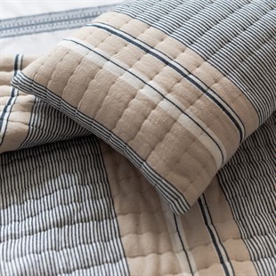 Cotton Stripe Bedspread 250x260cm