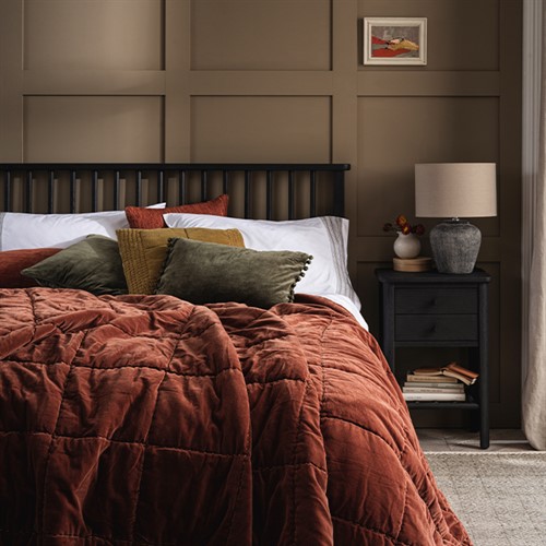 Berkeley Black Oak Superking Bed