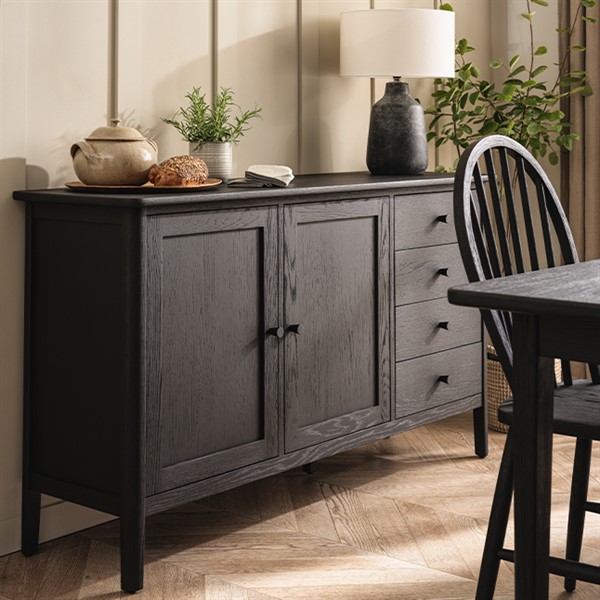 Berkeley Black Oak Sideboard - The Cotswold Company | The Cotswold Company