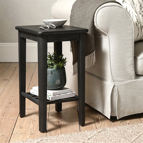 Berkeley Black Oak Side Table