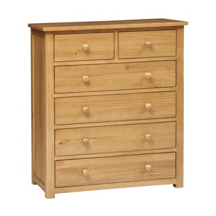 Oakley Pine 2+4 Chest of Drawers